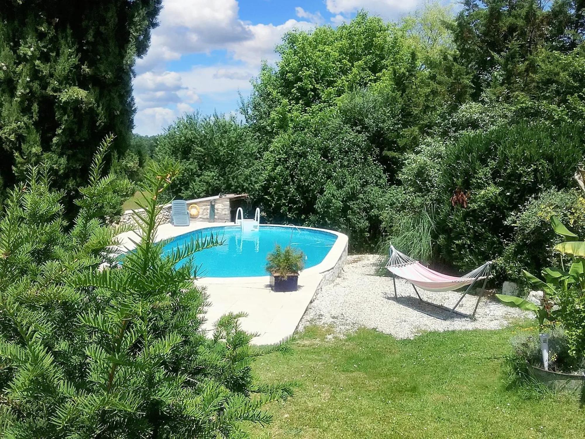 Villa Charmante A Bosset Avec Piscine Partagee Zewnętrze zdjęcie